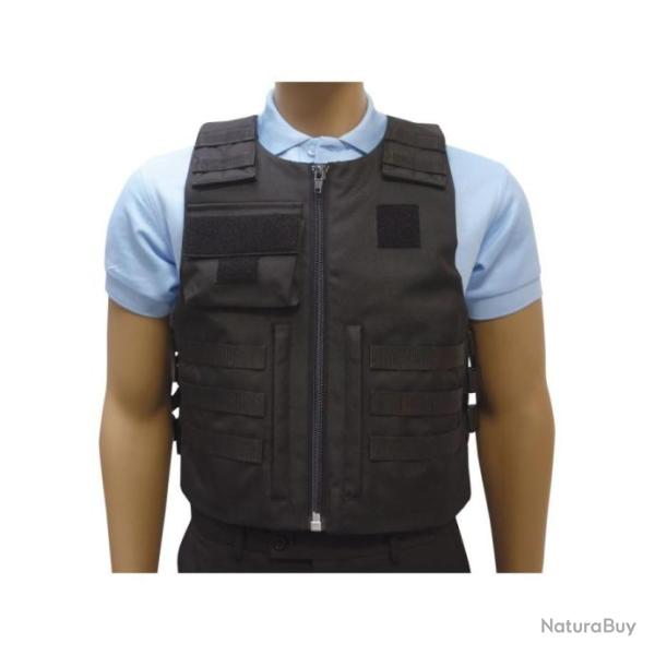HOUSSE GILET PARE-BALLES OPERATIONNELLE OPEX NOIR 88/100 C M L