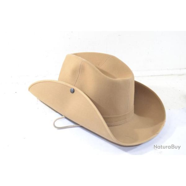 Chapeau de brousse civil / Achat priv� Indochine / Alg�rie. 1950 - 1960. Crambes Made in France
