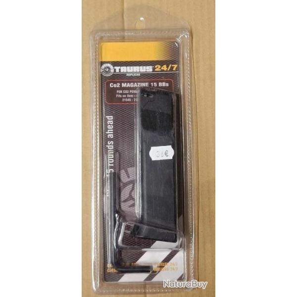 chargeur PT 24/7 CO2 pour replique cybergun 210301, 21545, 21547