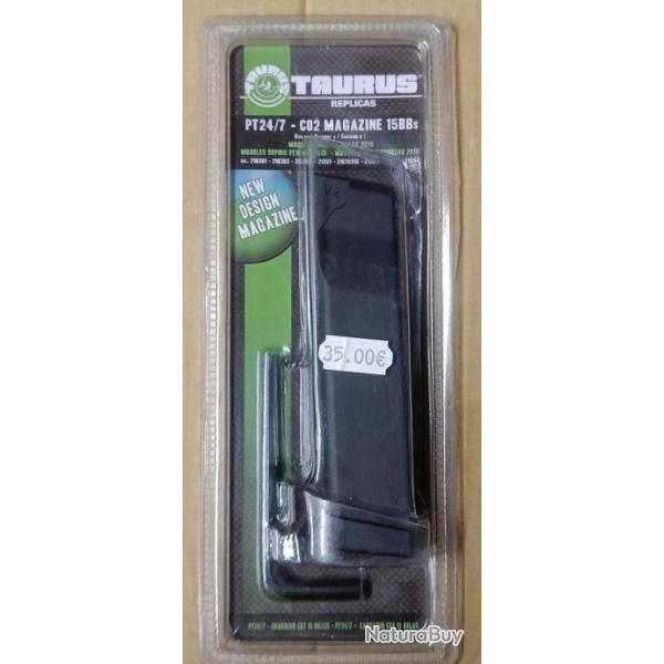 chargeur PT 24/7 CO2 replique cybergun 210301, 210303, 210304, 21301, 21030316, 21304, 21545, 21547