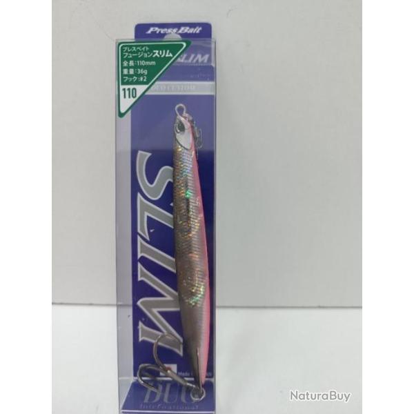 !! DUO PRESS BAIT FUSION SLIM 110 PRISM NOIR RB 36G !!