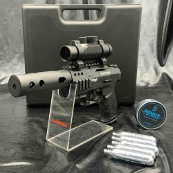 Pack pr&ecirc;t a tirer Pistolet Walther - "NIGHTHAWK" - Cal. 4.5mm (.177) plomb