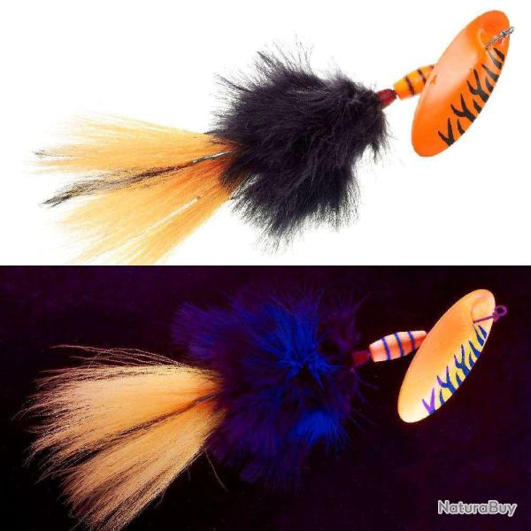 Cuiller Tournante Panther Martin Muskie MaraBuck 28,3g 28,3g 24,1cm Fluorescent Tiger