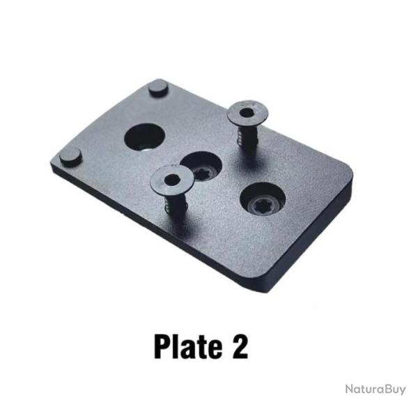 Embase montage pour point rouge sur la hausse pour Marlin 336 95 375 444 et Henry - Mod�le 2