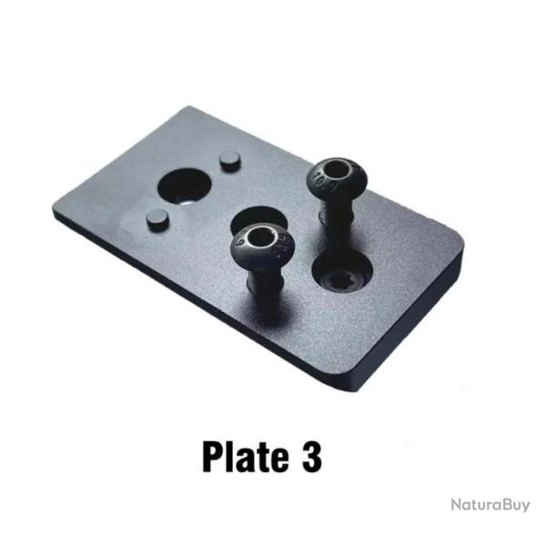 Embase montage pour point rouge sur la hausse pour Marlin 336 95 375 444 et Henry - Mod�le 3