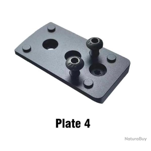 Embase montage pour point rouge sur la hausse pour Marlin 336 95 375 444 et Henry - Mod�le 4