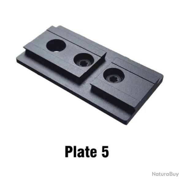 Embase montage pour point rouge sur la hausse pour Marlin 336 95 375 444 et Henry - Mod�le 5