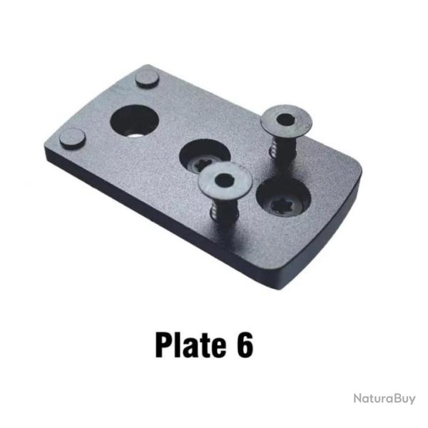 Embase montage pour point rouge sur la hausse pour Marlin 336 95 375 444 et Henry - Mod�le 6