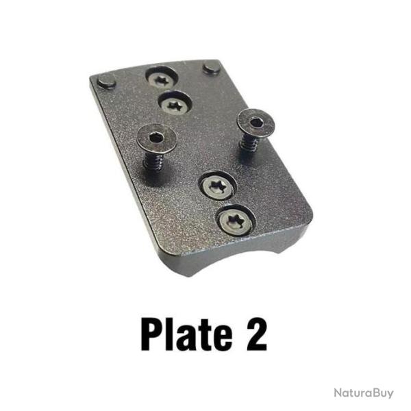 Embase montage pour point rouge sur la hausse pour Rossi R92 - Mod�le 2