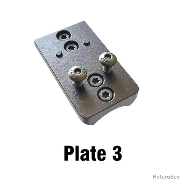 Embase montage pour point rouge sur la hausse pour Rossi R92 - Mod�le 3