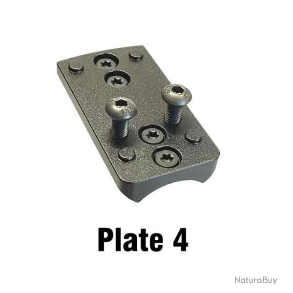 Embase montage pour point rouge sur la hausse pour Rossi R92 - Mod�le 4