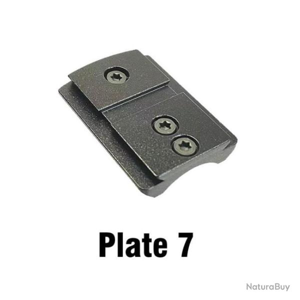 Embase montage pour point rouge sur la hausse pour Rossi R92 - Mod�le 7