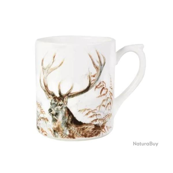 MUG CERF "SOLOGNE" FA�ENCERIE DE GIEN