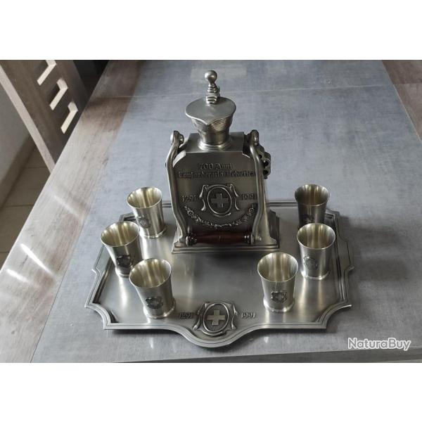 Ensemble en �tain 700 ans de la conf�d�ration Helv�tique