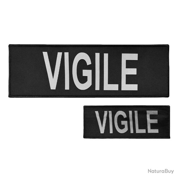 Lot de dossard et poche poitrine VIGILE