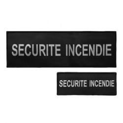Lot de dossard et poche poitrine SECURITE INCENDIE