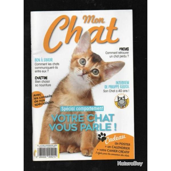 mon chat octobre novembre 2023 avec poster
