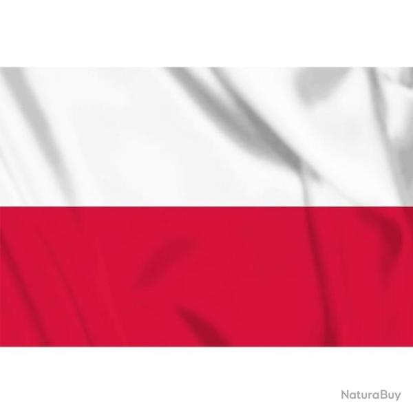 Drapeau Pologne 1m x 1m50