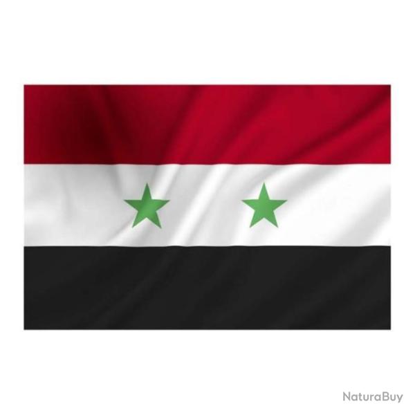 Drapeau Syrie 1m x 1m50