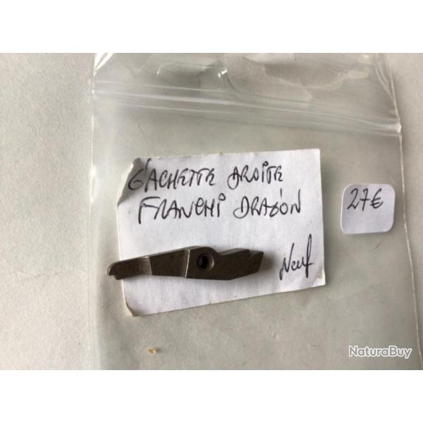 VENDU PAR LE-CUIRASSIER G�CHETTE DROITE POUR FUSIL ITALIEN FRANCHI DRAGON CAL 12