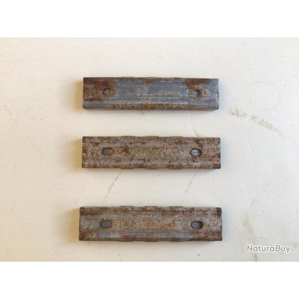 ALLEMAGNE - Lot de 3 lames chargeurs pour 98k deuxi�me guerre (1)