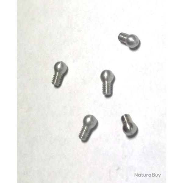 Guidon couleur argent 2.6 x 3.5