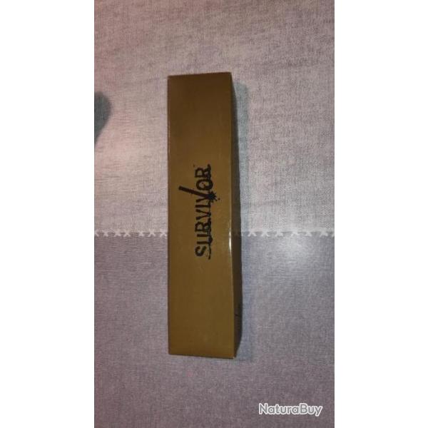 Couteau de survie Survivor NEUF