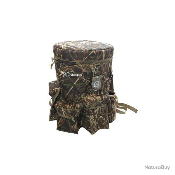 Seau-si�ge DuckHunter Realtree Max7 avec sac de transport