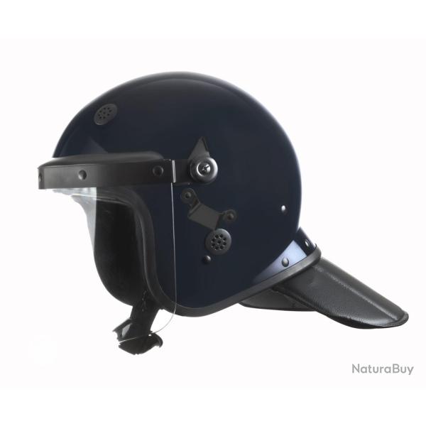 Casque mo12c Bleu - Prot�ge nuque et crochets Masque - TU