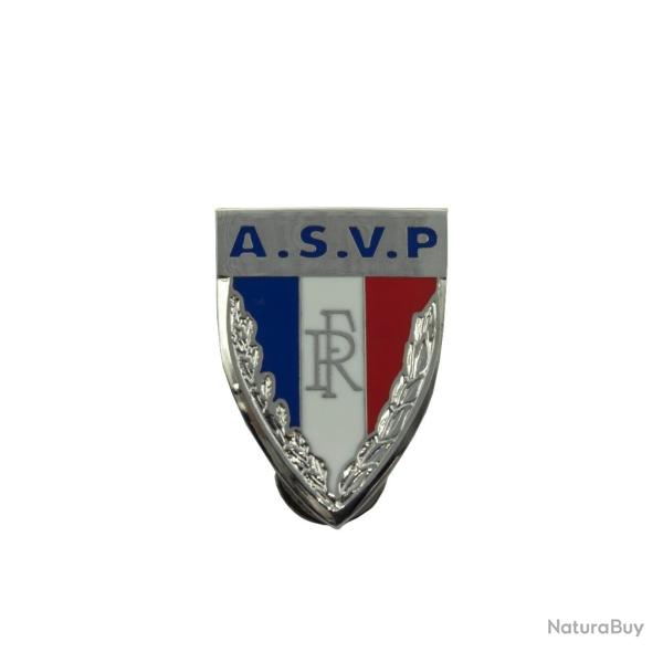 Pin's m�tallique A.S.V.P. - pour calot
