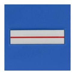 Grade velcro 5x5 plastifie relief brigadier chef