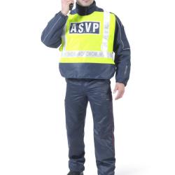 Chasuble bicolore haute visibilit&eacute; A.S.V.P.