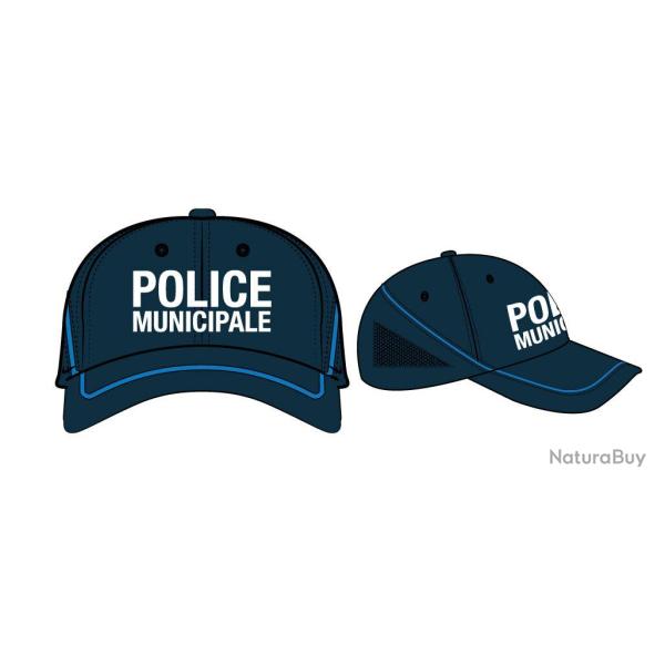 Casquette souple baseball liser� gitane Police Municipale - t/2