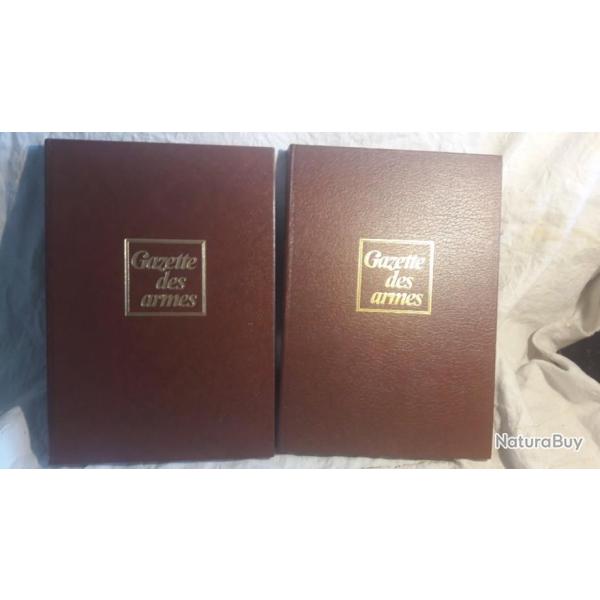 ALBUMS GAZETTE DES ARMES iv N)24 FEV 75 / 29 AOUT 75 + 30 SEPT 75 / 35 FEV 76  RELIES