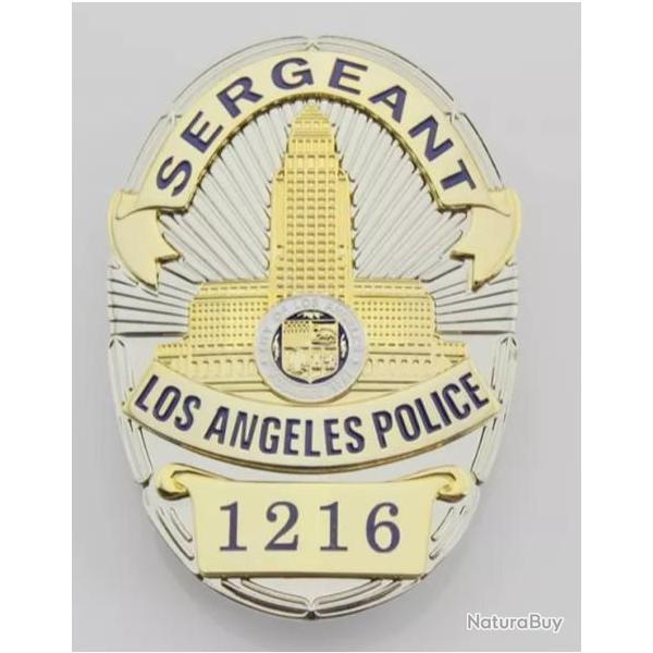 Insigne LAPD Sergeant