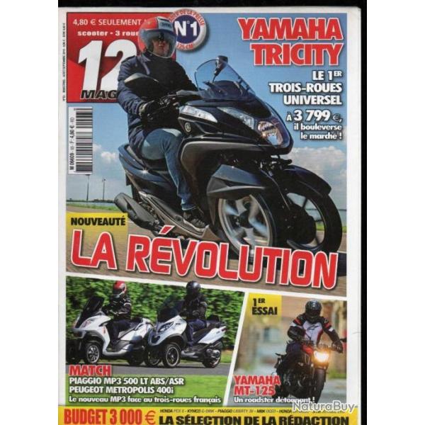 2 revues plan�te 125 et scooters 2014 , trois roues