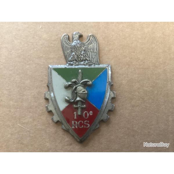 insigne m�tallique du 10�me R�giment de Commandement et de Soutien (1978-1989)