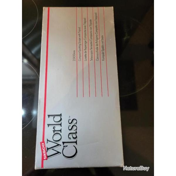 TELESCOPE TASCO 25 X 50 NEUVE DANS SON CARTON