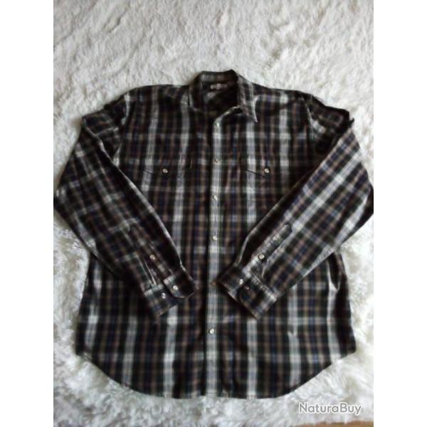 CHEMISE WRANGLER ROD�O CARREAUX western cowboy