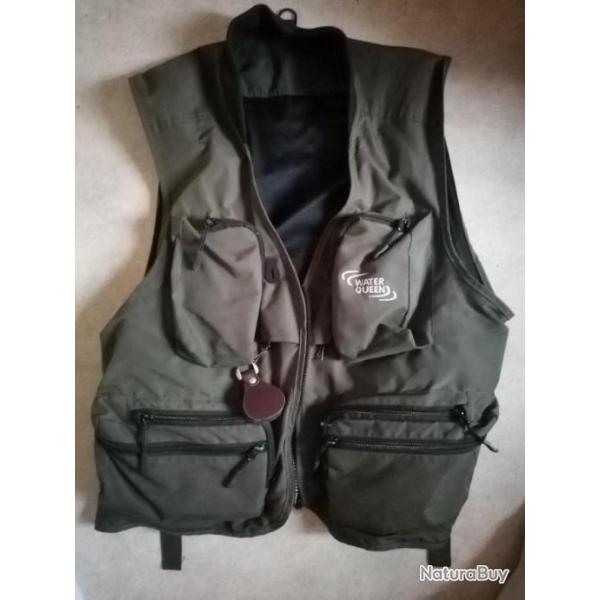 Gilet de pche water queen neuf