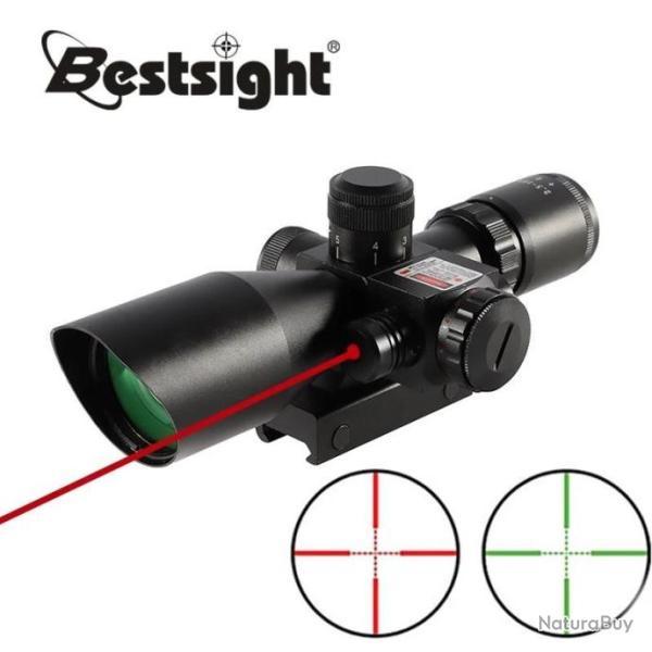 Lunette de vise Bestsight  2.5-10x40 Rticule Lumineux  LIVRAISON GRATUITE