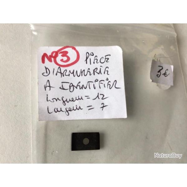 VENDU PAR LE-CUIRASSIER N�3 PIECE D'ARMURERIE � IDENTIFIER