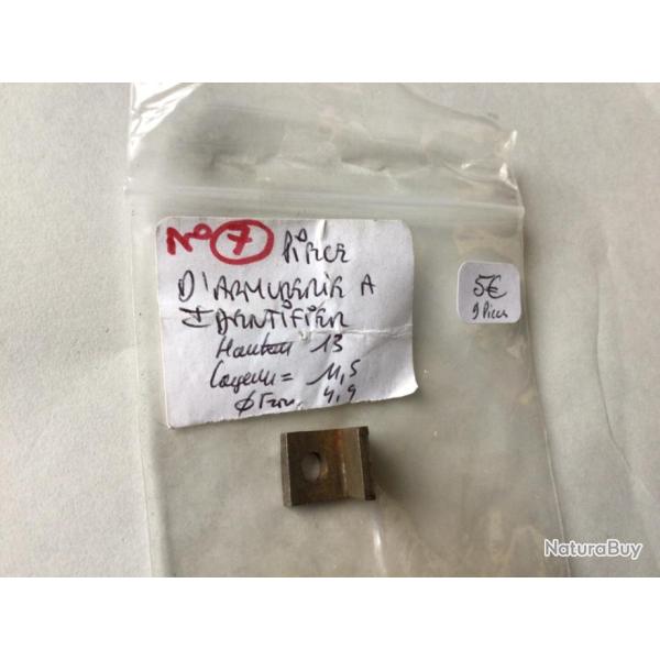 VENDU PAR LE-CUIRASSIER N�7 PI�CE  D'ARMURERIE � IDENTIFIER