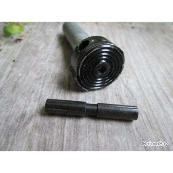 tige guide ressort avec axe  pour pistolet a plomb Manuarm (b44)