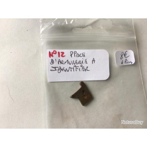VENDU PAR LE-CUIRASSIER N�12 PI�CE  D'ARMURERIE � IDENTIFIER