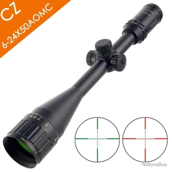 Lunette LAIKA 6-24X50 AOMC paiement 3 ou 4 fois sans frais LIVRAISON GRATUITE