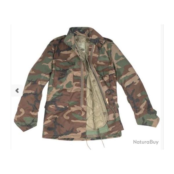 VESTE US IMPORT M65 AVEC DOUBLURE W/L