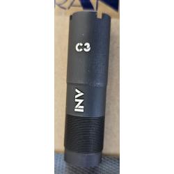 INVECTOR BROWNING 38mm NOIR MAT C3/MR 4/10e l&eacute;ger demi CLASSIQUE