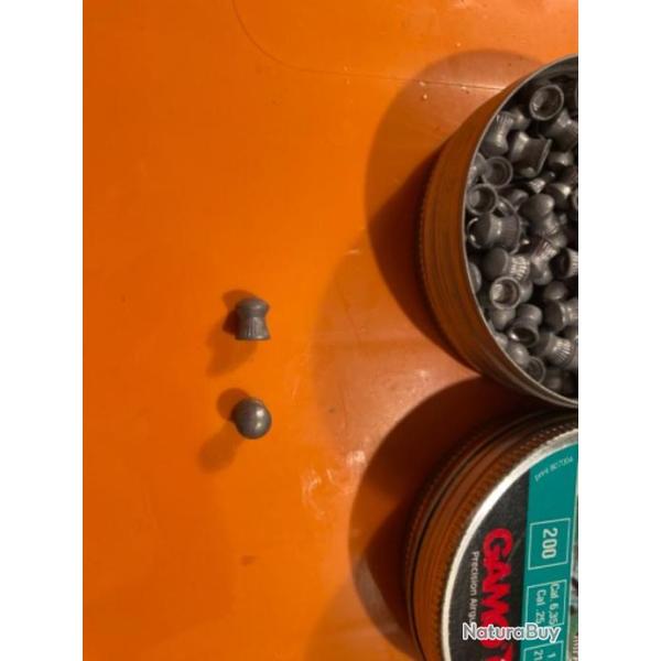 Bo�tes de plombs cal 6,35