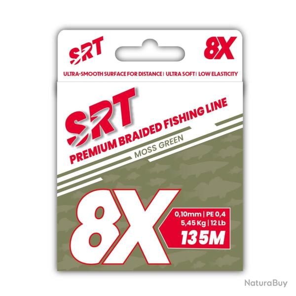 Tresse verte 8brins 135m Sert 20/100;11.36kg